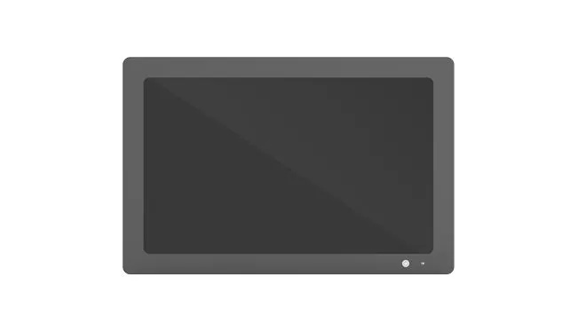 Embedded touch screen computer